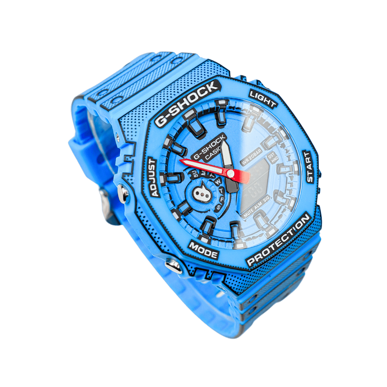 G Shock GA-2100 Manga Bule Edition