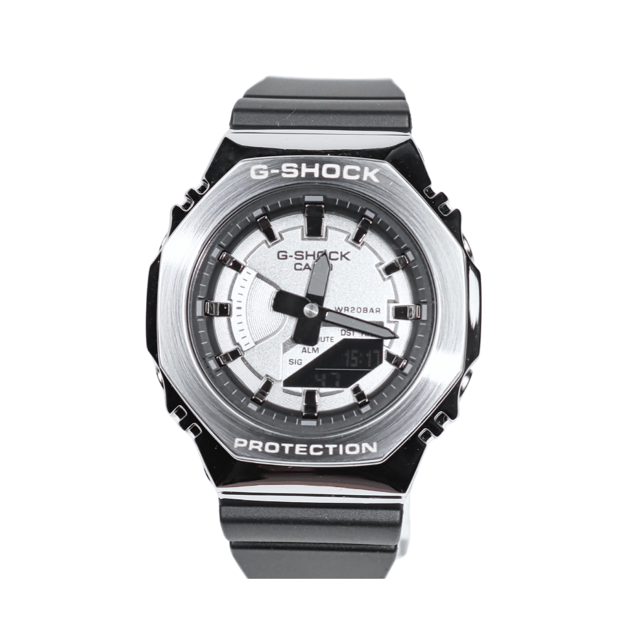 G Shock GMS-2100 Silver & Black