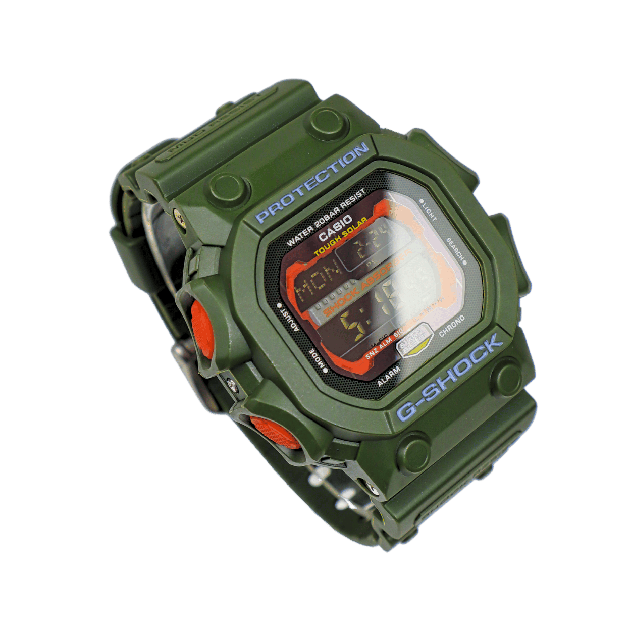 G Shock GX-56 Military Green & Orange
