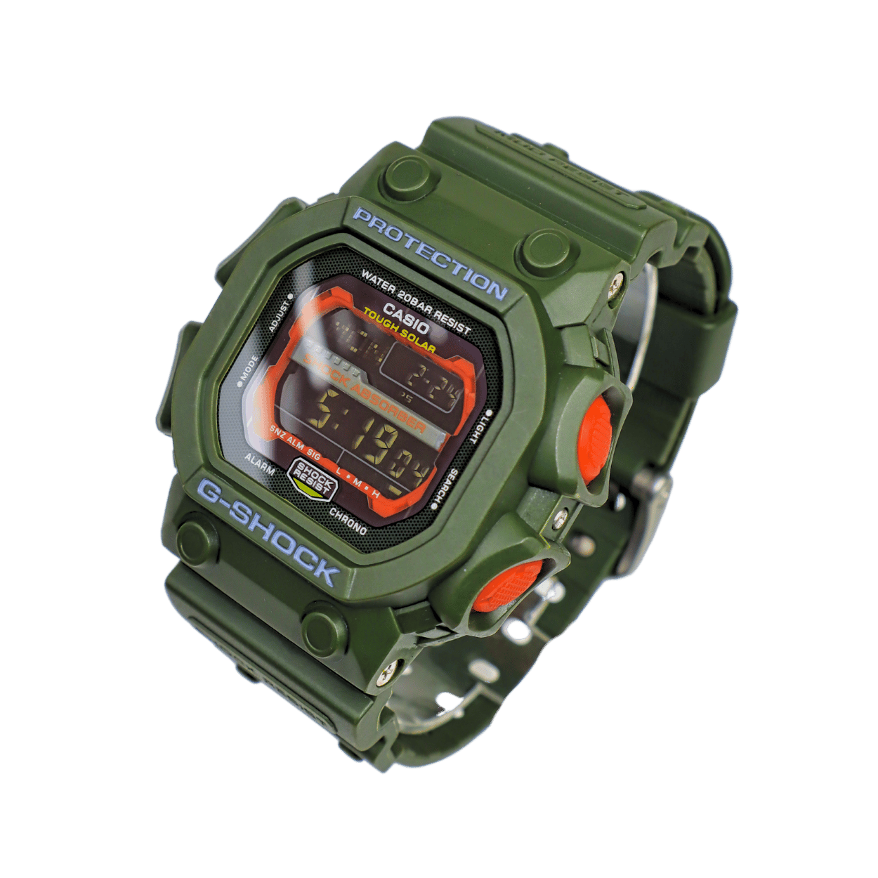G Shock GX-56 Military Green & Orange