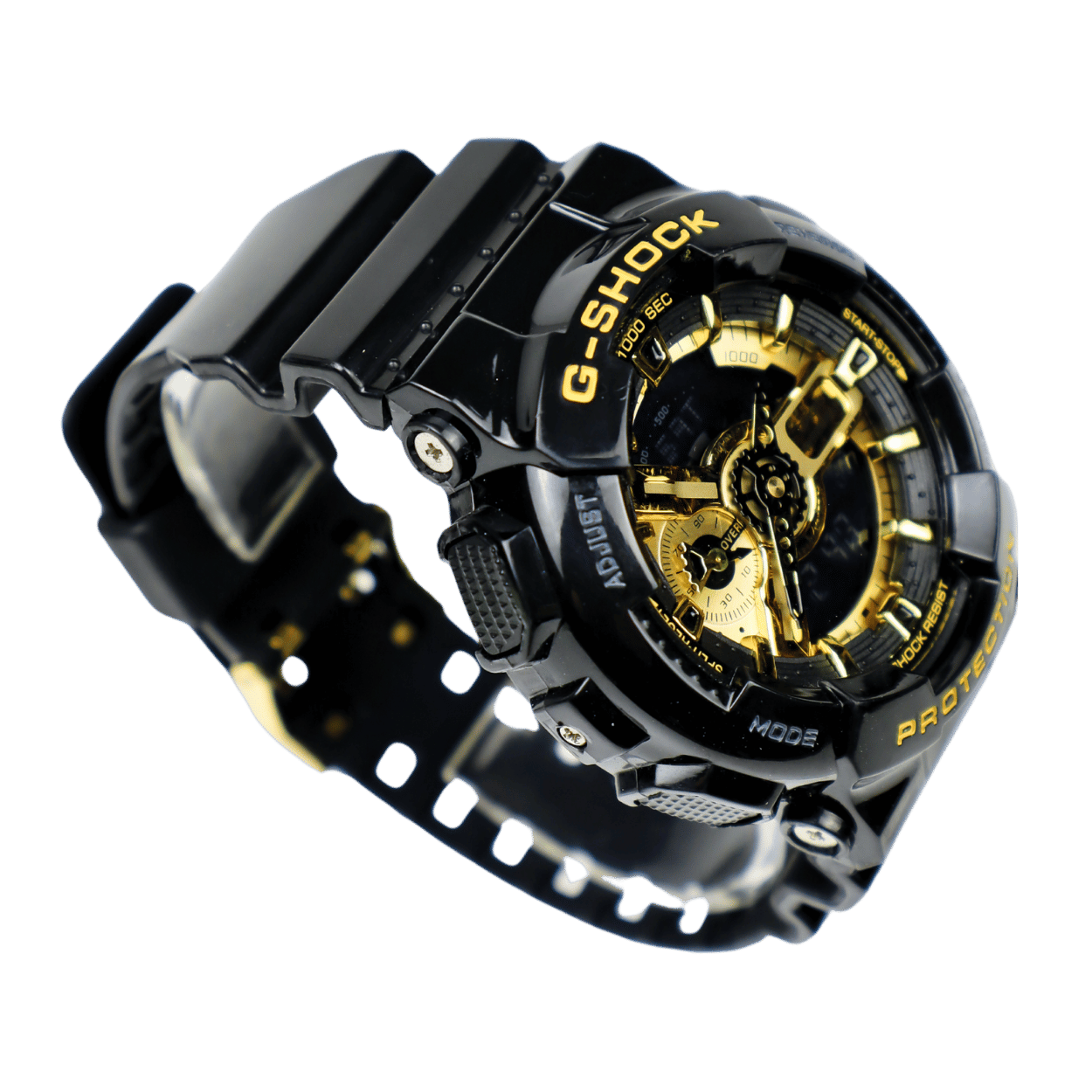 G Shock GA-110 Gold & Black