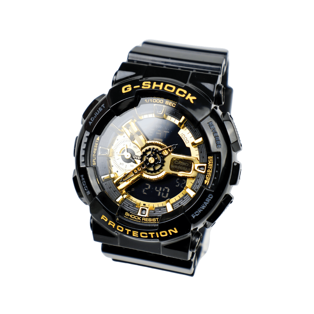 G Shock GA-110 Gold & Black