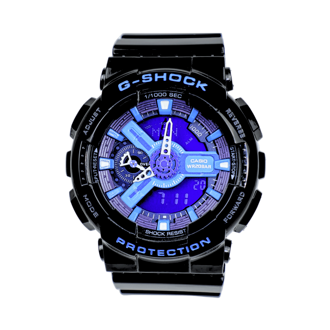 G Shock GA-110 Black & Blue