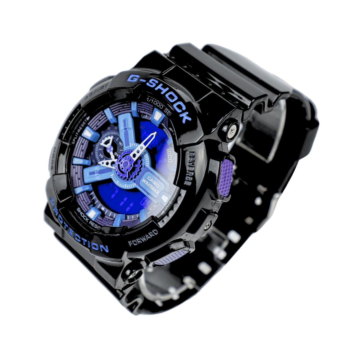G Shock GA-110 Black & Blue