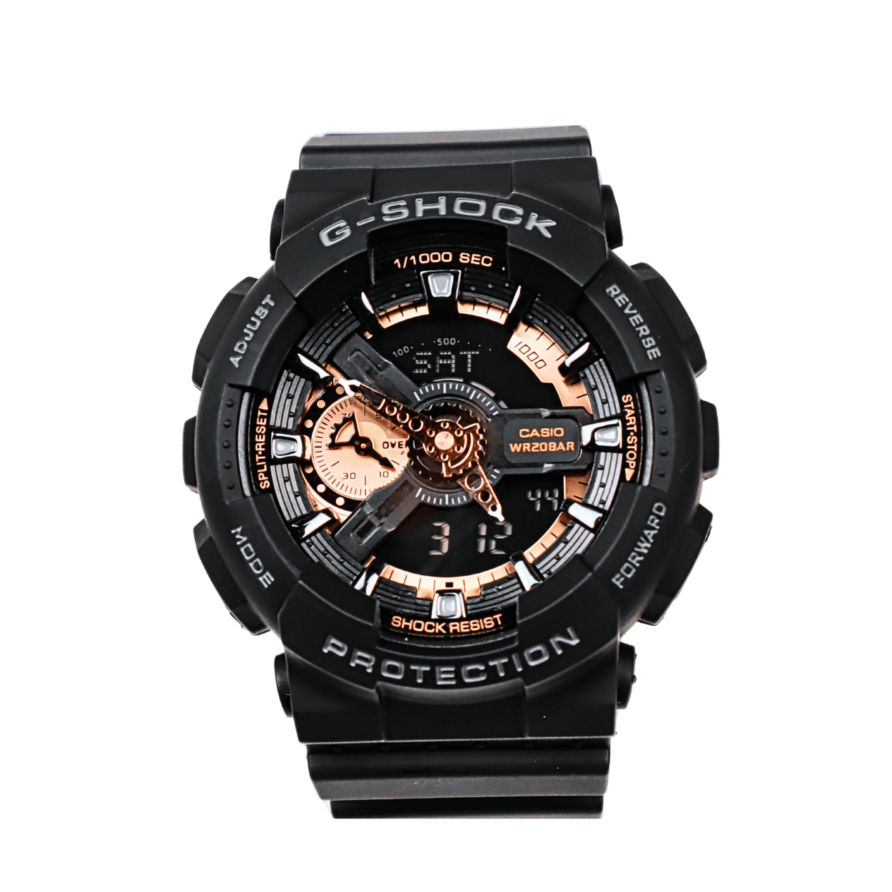 G Shock GA-110 Black & Bronze
